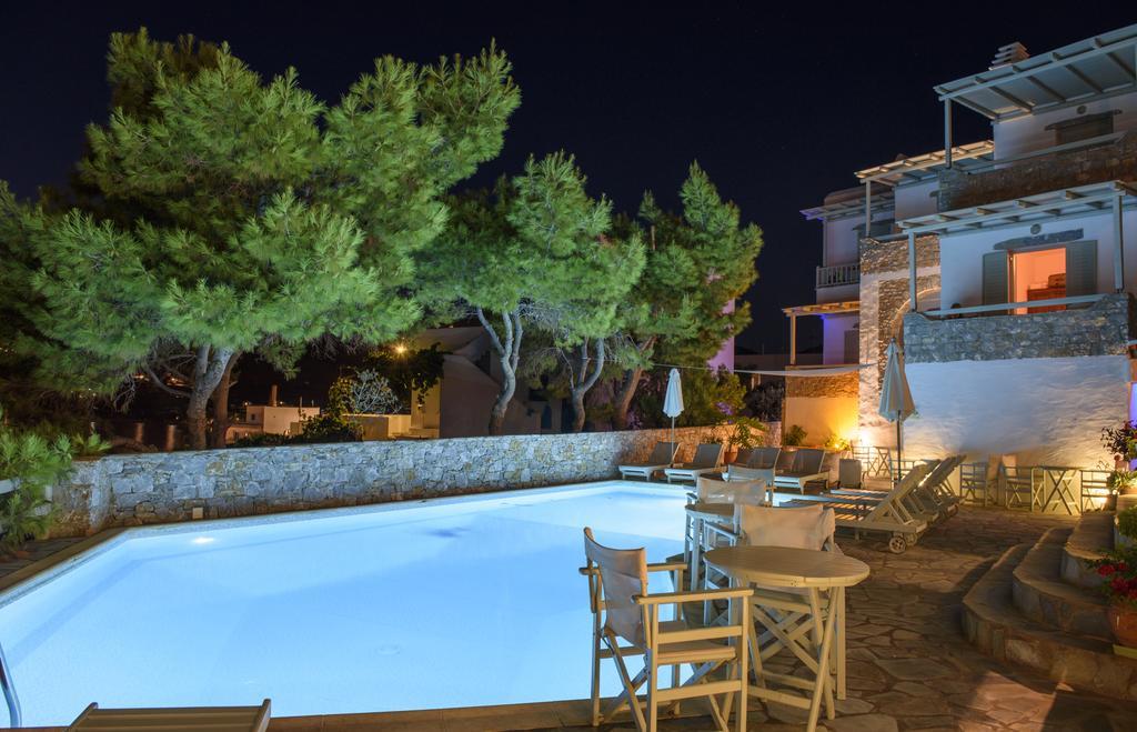 Yperia Hotel Aegiali Exterior foto